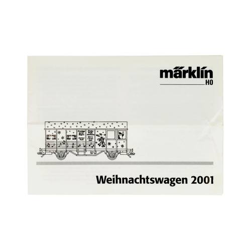 Marklin H0 48401 Kerstwagen 2001 - Modeltreinshop