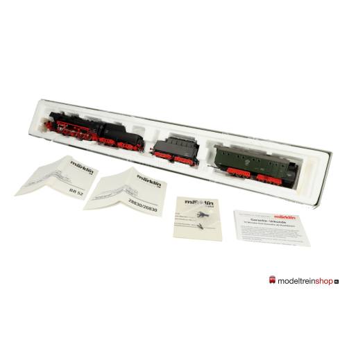 Marklin H0 26830 Stoom Locomotief BR 52 met Sneeuwblazer / Ruimer - Modeltreinshop