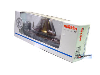 Marklin H0 84866 Zware platte wagen met bel MHI - Modeltreinshop