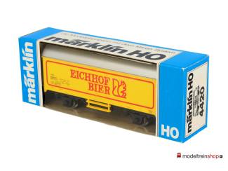 Marklin H0 4420-A1 V01 Koelwagen Bierwagen Eichhof Bier - Modeltreinshop