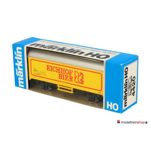 Marklin H0 4420-A1 V01 Koelwagen Bierwagen Eichhof Bier - Modeltreinshop