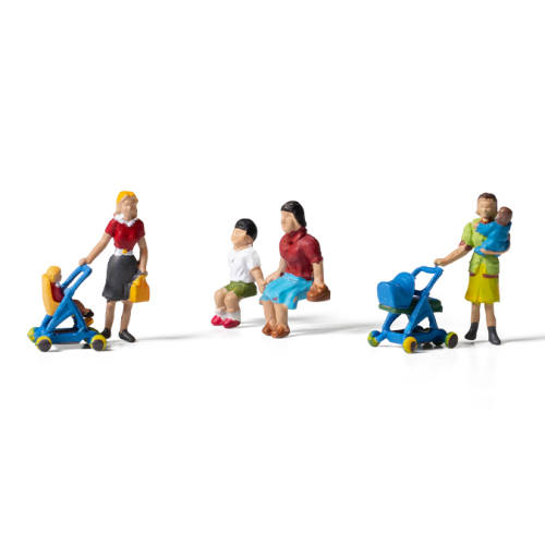 Woodland H0 1832 Moeders en kinderen - Modeltreinshop