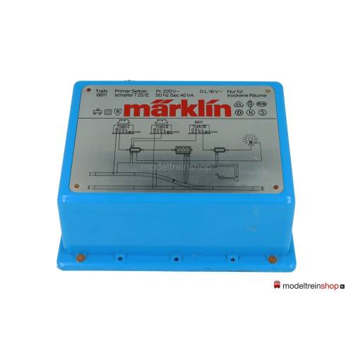 Marklin 6611 Licht-Transformator 220 volt - Modeltreinshop