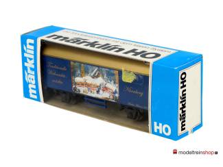 Marklin H0 4415 V365 gesloten goederenwagen Traditionelle Weihnachtsmärkte - Nürnberg - Märklin Museum 2003 - Modeltreinshop