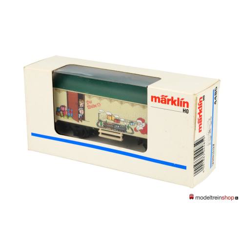 Marklin H0 4415.624 Weihnachtswagen - kerst Die Wilde 13 2016 - Modeltreinshop