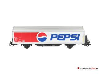 Marklin H0 84735.012 Schuifwandwagen Hbils-vy van de SBB PEPSI - Modeltreinshop