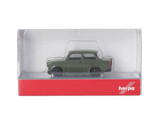 Herpa H0 027342-005 Trabant 1.1 Limo groen (NVA) - Modeltreinshop