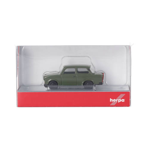 Herpa H0 027342-005 Trabant 1.1 Limo groen (NVA) - Modeltreinshop