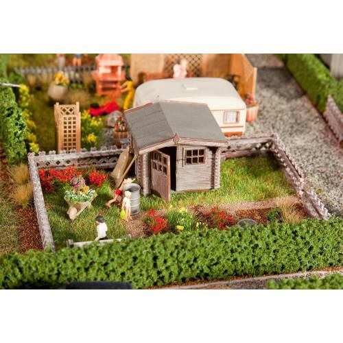 Faller HO 180492 Volkstuin met klein tuinhuisje - Modeltreinshop