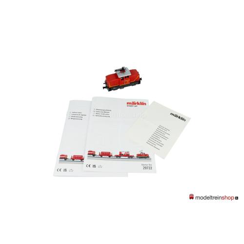 Marklin H0 29722 Diesel Locomotief Henschel EA 500 Brandweer - Modeltreinshop