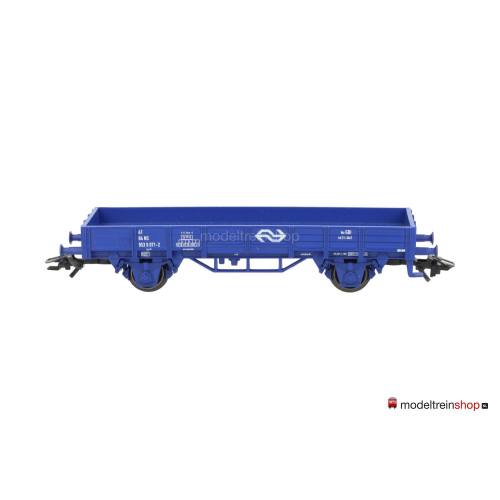 Marklin H0 4433 A2 Lageboordwagen Us 529 NS Blauw - Modeltreinshop