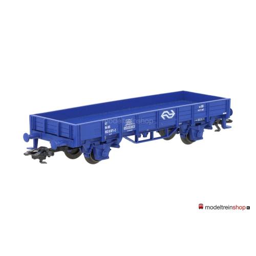 Marklin H0 4433 A2 Lageboordwagen Us 529 NS Blauw - Modeltreinshop