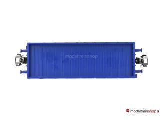 Marklin H0 4433 A2 Lageboordwagen Us 529 NS Blauw - Modeltreinshop