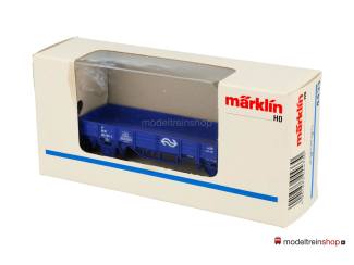 Marklin H0 4433 A2 Lageboordwagen Us 529 NS Blauw - Modeltreinshop