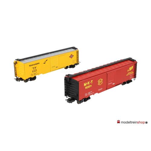 Marklin H0 4579 tweedelige goederenwagen set "150 Jahre Texas" - Modeltreinshop