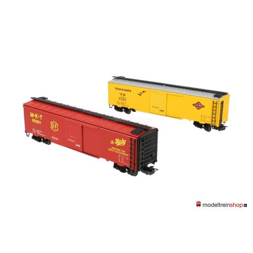 Marklin H0 4579 tweedelige goederenwagen set "150 Jahre Texas" - Modeltreinshop