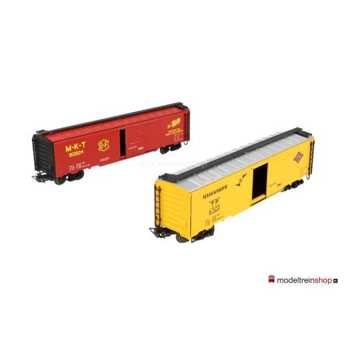 Marklin H0 4579 tweedelige goederenwagen set "150 Jahre Texas" - Modeltreinshop