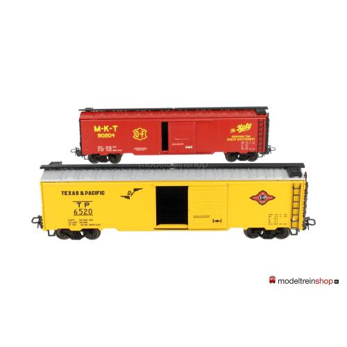 Marklin H0 4579 tweedelige goederenwagen set "150 Jahre Texas" - Modeltreinshop