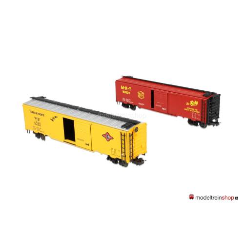 Marklin H0 4579 tweedelige goederenwagen set "150 Jahre Texas" - Modeltreinshop