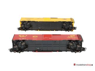 Marklin H0 4579 tweedelige goederenwagen set "150 Jahre Texas" - Modeltreinshop