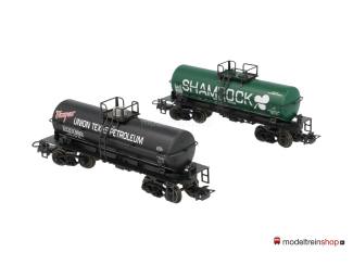 Marklin H0 4581 tweedelige Ketelwagen set Texas - Modeltreinshop