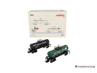 Marklin H0 4581 tweedelige Ketelwagen set Texas - Modeltreinshop