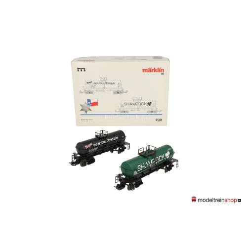 Marklin H0 4581 tweedelige Ketelwagen set Texas - Modeltreinshop