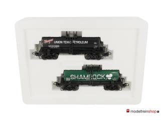 Marklin H0 4581 tweedelige Ketelwagen set Texas - Modeltreinshop