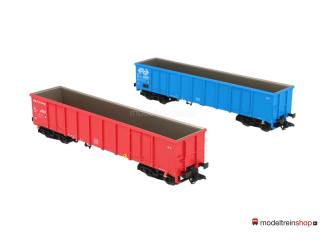 Marklin H0 47197 Set Hogeboordwagens van de NS - Modeltreinshop