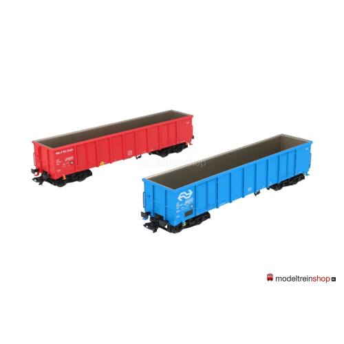 Marklin H0 47197 Set Hogeboordwagens van de NS - Modeltreinshop