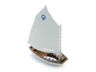 Artitec H0 50.150 Zeilbootje Optimist bouwpakket uit resin, ongeverfd - Modeltreinshop