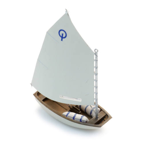 Artitec H0 50.150 Zeilbootje Optimist bouwpakket uit resin, ongeverfd - Modeltreinshop