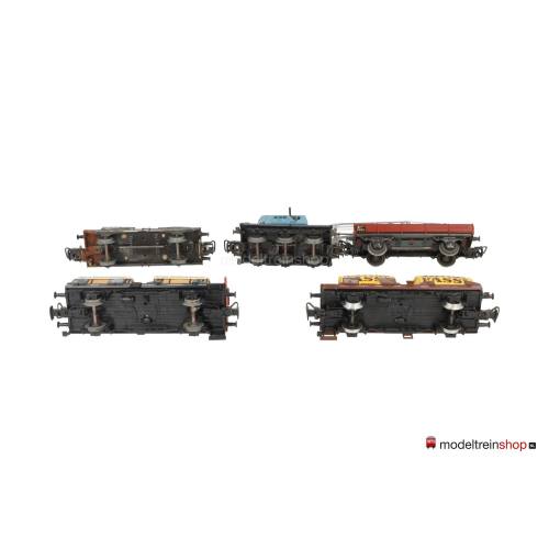 Marklin H0 Wijnwagen en Goederenwagen set MB414 - Modeltreinshop