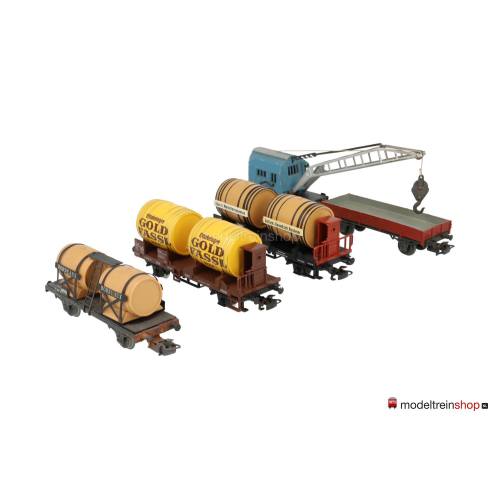 Marklin H0 Wijnwagen en Goederenwagen set MB414 - Modeltreinshop