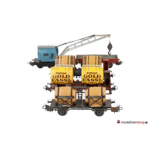 Marklin H0 Wijnwagen en Goederenwagen set MB414 - Modeltreinshop