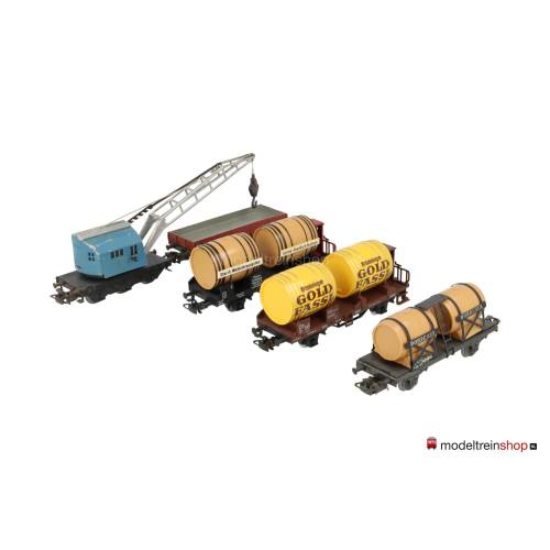 Marklin H0 Wijnwagen en Goederenwagen set MB414 - Modeltreinshop