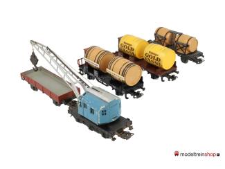 Marklin H0 Wijnwagen en Goederenwagen set MB414 - Modeltreinshop