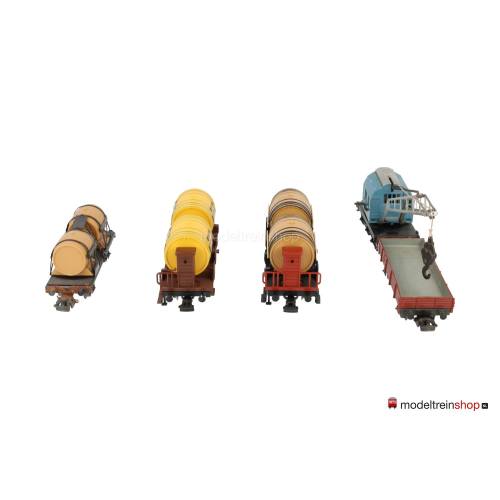 Marklin H0 Wijnwagen en Goederenwagen set MB414 - Modeltreinshop