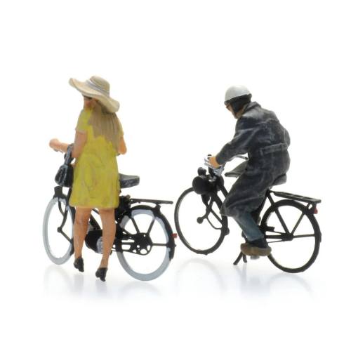 Artitec H0 5870017 Solex- en mobylette-rijder - Modeltreinshop