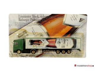 H0 Vrachtwagen - Bierwagen Bitburger Bitte ein Bit T-00320 - Modeltreinshop