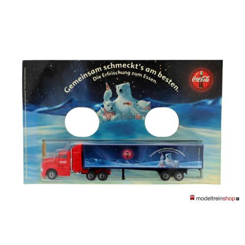 H0 Vrachtwagen - Coca Cola Gemeinsam Schmeckt's am besten T-00328 - Modeltreinshop