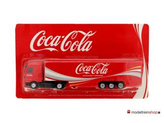 H0 Vrachtwagen - Coca Cola Schutzmarken Koffeinhaltig T-00329 - Modeltreinshop
