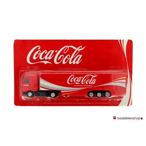 H0 Vrachtwagen - Coca Cola Schutzmarken Koffeinhaltig T-00329 - Modeltreinshop