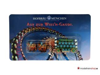 H0 Vrachtwagen - Bierwagen Hofbräu München Auf zur Wies'n Gaudi T-00332 - Modeltreinshop