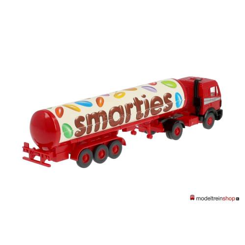 Wiking H0 78631 Mercedes Tankwagen Smarties - Modeltreinshop