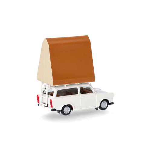 Herpa H0 024167-002 Trabant 601 Universal met dakzeil, grijs - Modeltreinshop