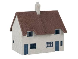 Faller HO 131322 Woonhuis met rieten dak - Modeltreinshop