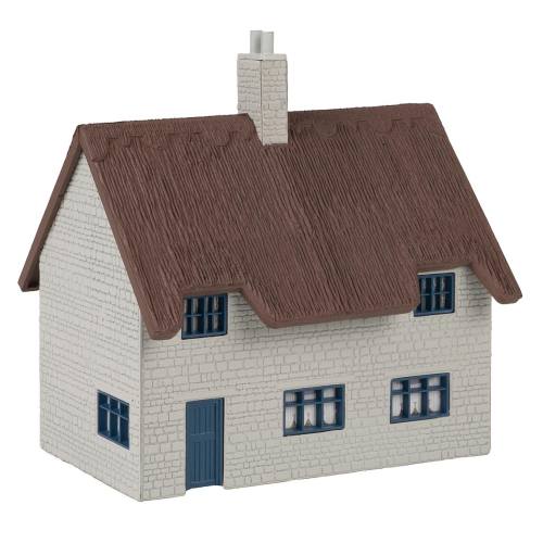 Faller HO 131322 Woonhuis met rieten dak - Modeltreinshop