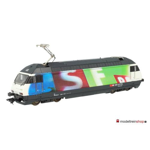 Marklin H0 34618 Tweedelige Elektrische set Re 460's Schweizer Fernsehen SBB - Modeltreinshop