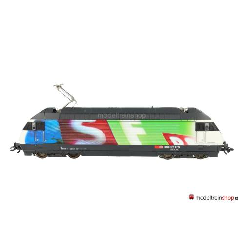 Marklin H0 34618 Tweedelige Elektrische set Re 460's Schweizer Fernsehen SBB - Modeltreinshop